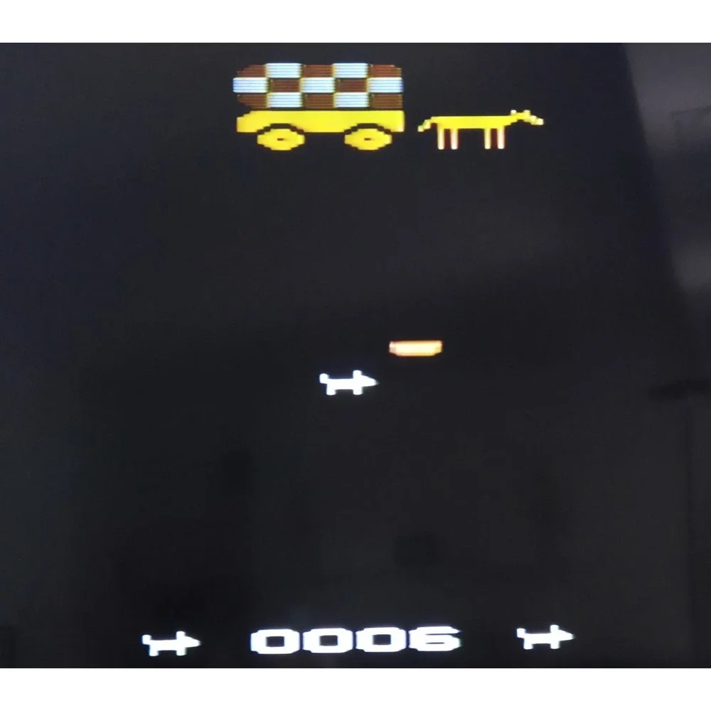 Chase the Chuck Wagon - Atari 2600 - Rare Promo Cart - Spectravideo - Tested